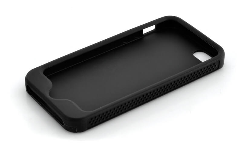 iphone 5 case soft skin rubber black