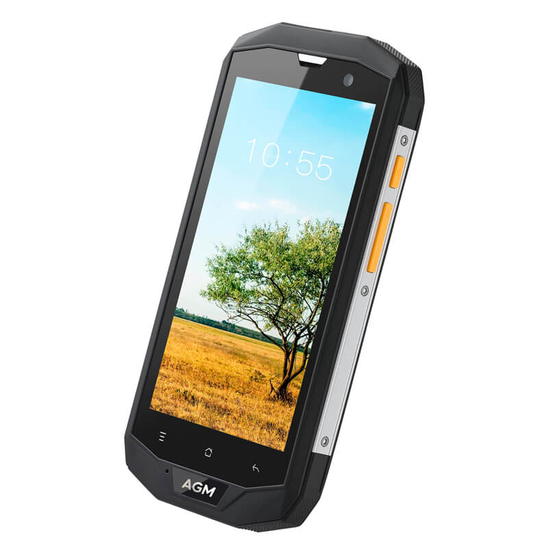 agm a8 rugged smartphone android 7.0 quad core cpu 4gb ram dual imei 4g nfc otg 5 inch display 13mp camera